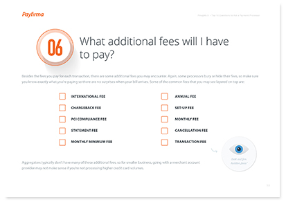 What fees will I pay?